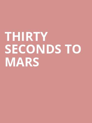 Thirty Seconds To Mars, Blossom Music Center, Akron