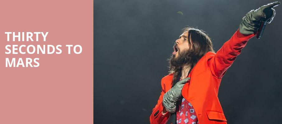 Thirty Seconds To Mars, Blossom Music Center, Akron