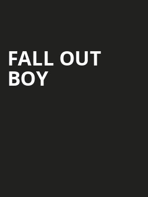 Fall Out Boy, Blossom Music Center, Akron