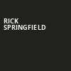 Rick Springfield, Youngstown Foundation Amphitheatre, Akron