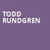 Todd Rundgren, Goodyear Theater, Akron