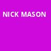Nick Mason, Akron Civic Theatre, Akron