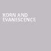 Korn and Evanescence, Blossom Music Center, Akron