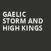 Gaelic Storm and High Kings, Goodyear Theater, Akron